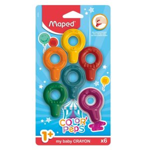 Early Age Babykrijt Asst kleuren doosje 6st