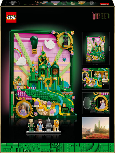 LEGO Wicked - Emerald City muurkunst - Afbeelding 4