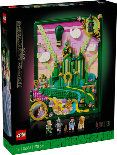 LEGO Wicked - Emerald City muurkunst - Afbeelding 5