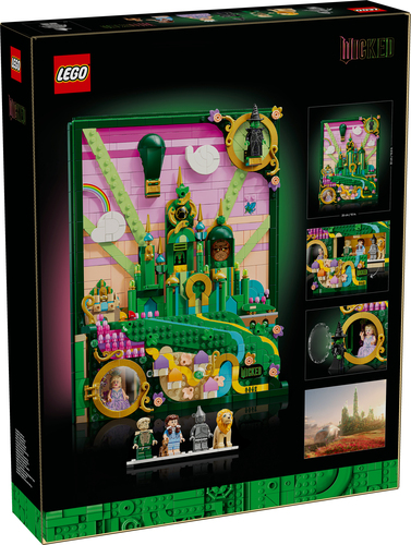 LEGO Wicked - Emerald City muurkunst - Afbeelding 8