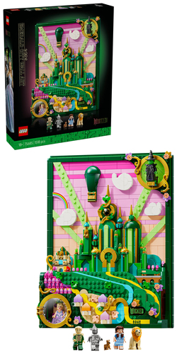 LEGO Wicked - Emerald City muurkunst - Afbeelding 9