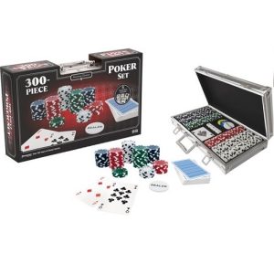 Goliath Classic Poker chip set in aluminium case