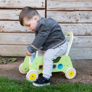 2in1 loopwagen rijder