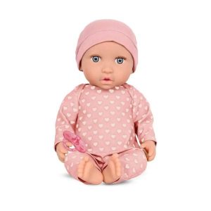 Pop 35cm – Pyjama met hartjes & muts