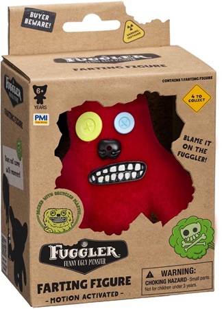 Fugglers - Farting Figure - Rood - Afbeelding 3