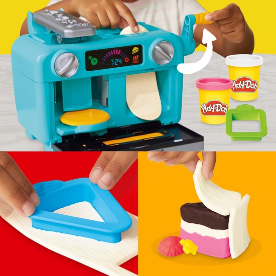 Play Doh Super Slice Cake Speelset - Afbeelding 4
