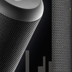 Music Sound Bluetooth Speaker Vertical Black