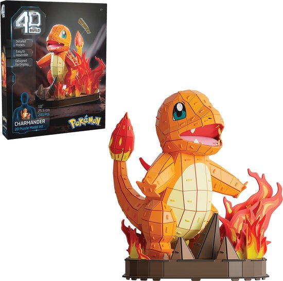 4D Build Puzzle Pokemon Charmander