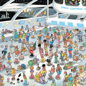 Jan van Haasteren – Puzzel Geef ons de ruimte & Net ls in de film 2x1000st