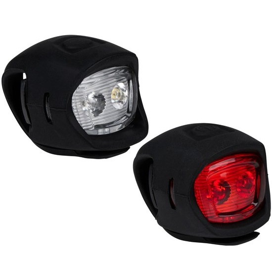 Dunlop - Fietslampjes Silicone 2st.