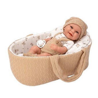 Arias - Pop Babyto 33cm met draagwieg