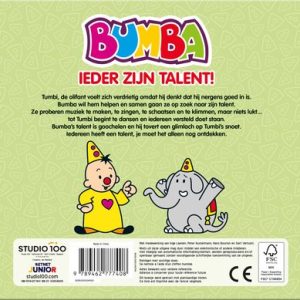 Bumba – Kartonboek Met Tabs “Ieder zijn Talent!”