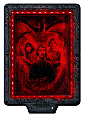 Clementoni Puzzel 520 Stranger Things - The Upside Down - Afbeelding 3