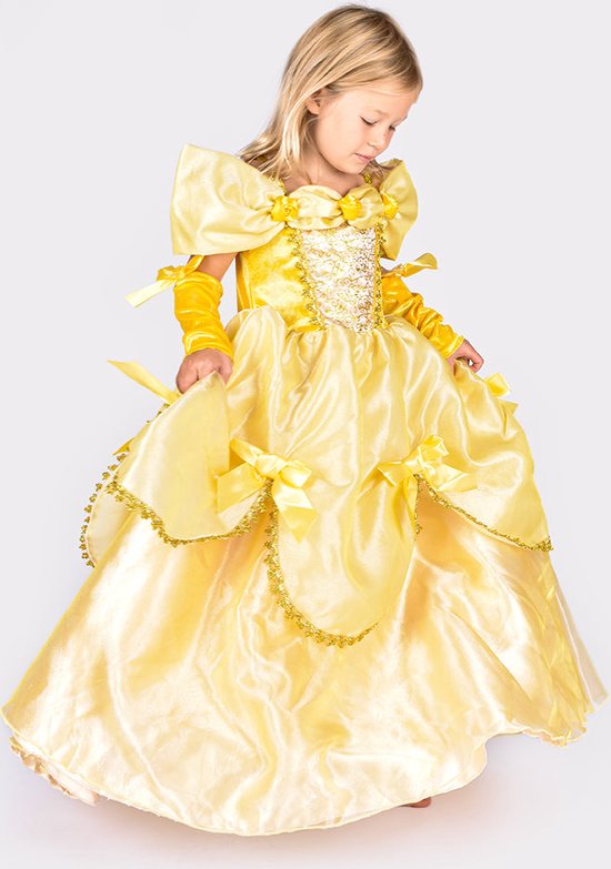 Kinderkostuum Prinses Belle 4-6Y - Afbeelding 4
