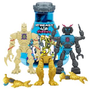 MRBeast Lab Hybrid Multipack Lab-Bot vs Gid Skeleton