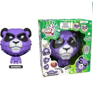 SPLATS HEAD PURPLE WOLF 11 CM