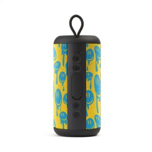 music sound bluetooth speaker smiley