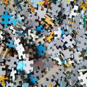 Tactic Puzzel View of Helsinki 1000st