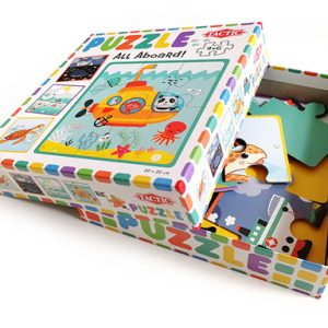 Tactic My First Puzzles 4x6st Iedereen aan Boord!