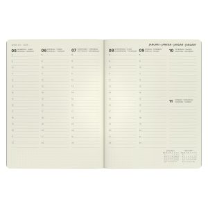 QC Colour – Office Agenda A5 Blush Pink