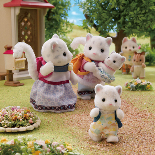 Sylvanian Families - Familie Sneeuw Luipaard - Afbeelding 4