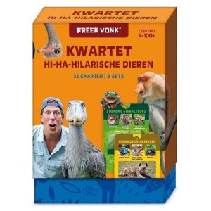 Freek Vonk kwartet hi-ha-hilarische dieren