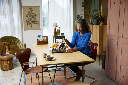 Lego Icons - Herfsttuin met Cottage - Afbeelding 3