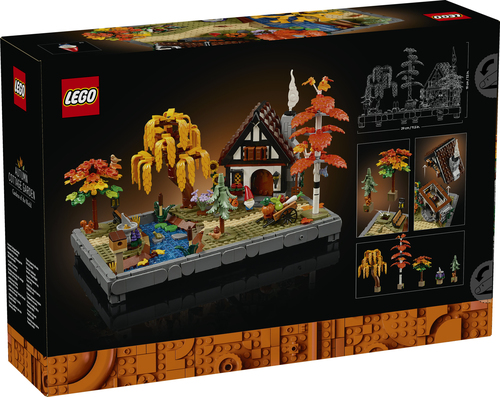 Lego Icons - Herfsttuin met Cottage - Afbeelding 9