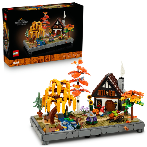 Lego Icons - Herfsttuin met Cottage - Afbeelding 10