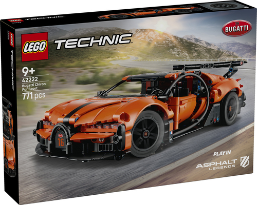 Lego Technic - Bugatti Chiron Pur Sport - 42222 - Afbeelding 8