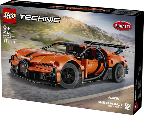 Lego Technic - Bugatti Chiron Pur Sport - 42222 - Afbeelding 9
