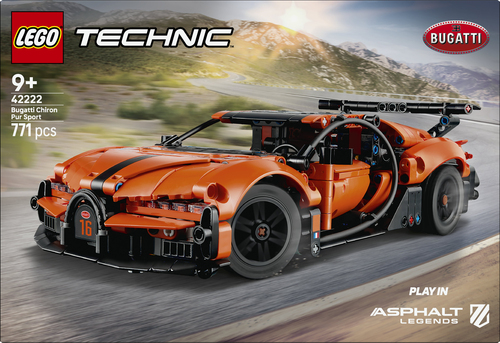 Lego Technic - Bugatti Chiron Pur Sport - 42222 - Afbeelding 10