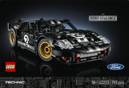 Lego Technic - 1966 Ford GT40 MKII - 42223 - Afbeelding 9
