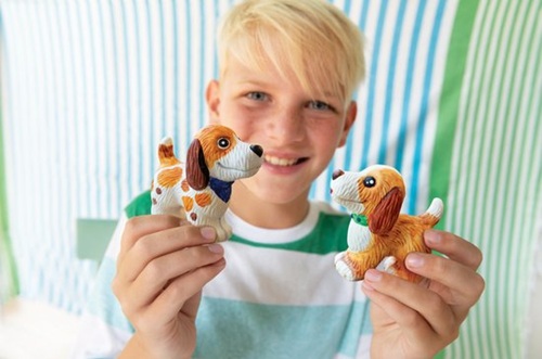 4M Crea Gips gieten en Verven 3D puppy honden - Afbeelding 4