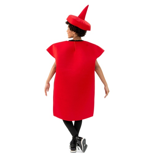 Ketchup fles kostuum (volwassenen) - Afbeelding 3