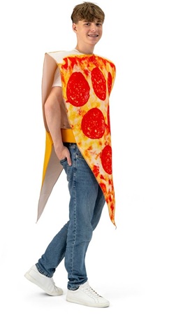 Pizza Kostuum (volwassenen) - Afbeelding 3