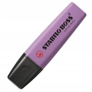 stabilo boss nature colours wildflower paars