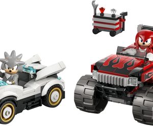 Lego Sonic – Silvers auto vs. Knuckels’ monstertruck