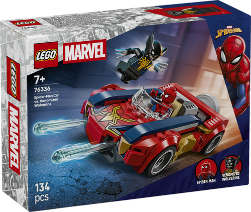 Lego Marvel - Spider-man auto vs. Venomized Wolverine - Afbeelding 7