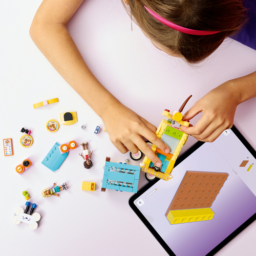 Lego Friends - Bestelwagen met dierenaccessoires - Afbeelding 9