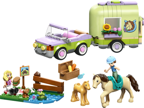 Lego Friends - Trailer met paard en veulen - Afbeelding 2