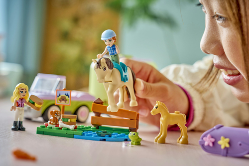 Lego Friends - Trailer met paard en veulen - Afbeelding 4