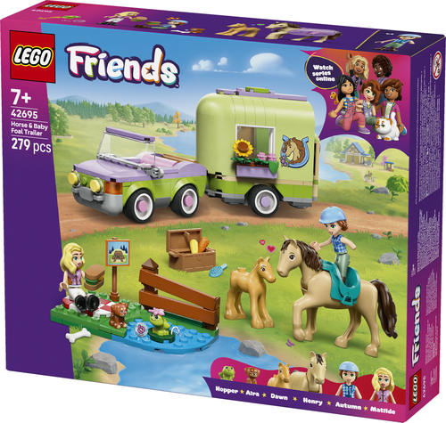 Lego Friends - Trailer met paard en veulen - Afbeelding 8