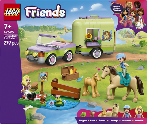 Lego Friends - Trailer met paard en veulen - Afbeelding 9