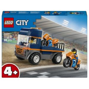 Lego City – Transportwagen voor motoren