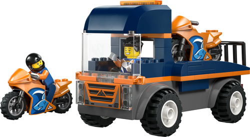 Lego City - Transportwagen voor motoren - Afbeelding 2