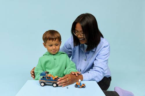 Lego City - Transportwagen voor motoren - Afbeelding 4