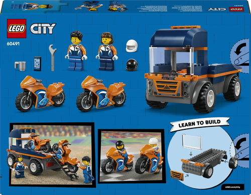 Lego City - Transportwagen voor motoren - Afbeelding 7