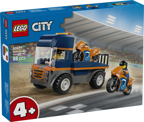 Lego City - Transportwagen voor motoren - Afbeelding 8