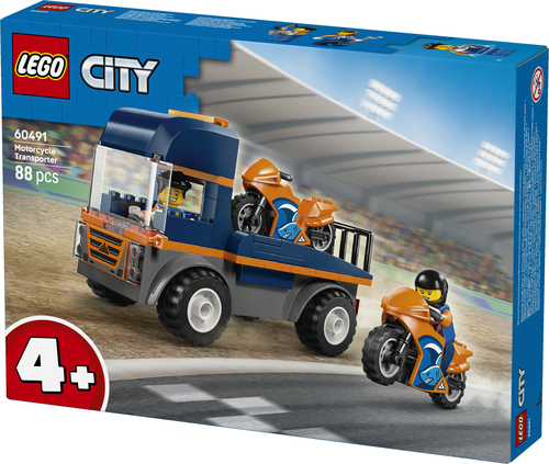 Lego City - Transportwagen voor motoren - Afbeelding 9